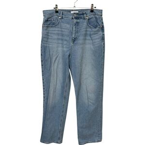 Loft The Straight Denim Jeans Size 32/14‎